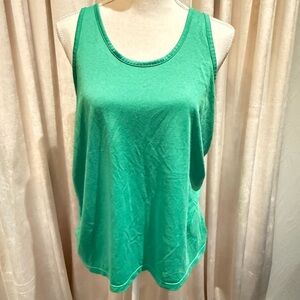 Green Nike tank